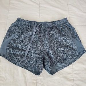 NIKE Gray Speckled Workout Shorts